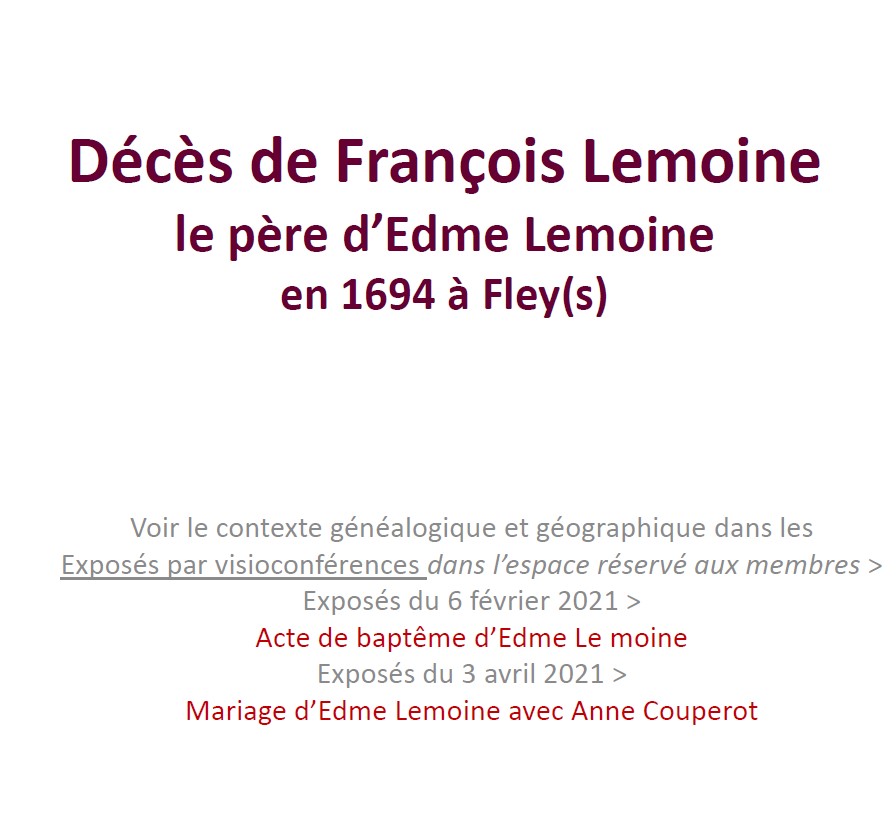 à venir